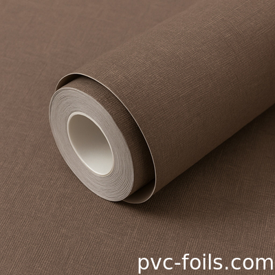 Tessuto tessuto colore massello Pvc tessuto rivestimento per pareti autoadesivo per decorazioni interne