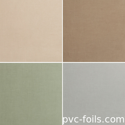 Tessuto tessuto colore massello Pvc tessuto rivestimento per pareti autoadesivo per decorazioni interne