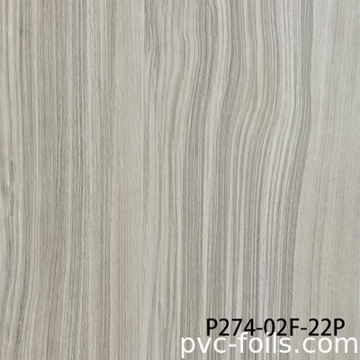 Film decorativo in PVC di texture di legno supermatte per la stampa a membrana a vuoto
