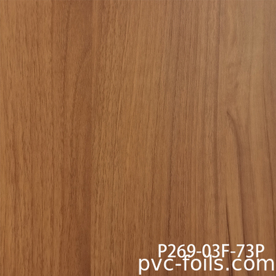 Film di membrana in PVC a grano di legno ultra-matto realistico per porte di cucina