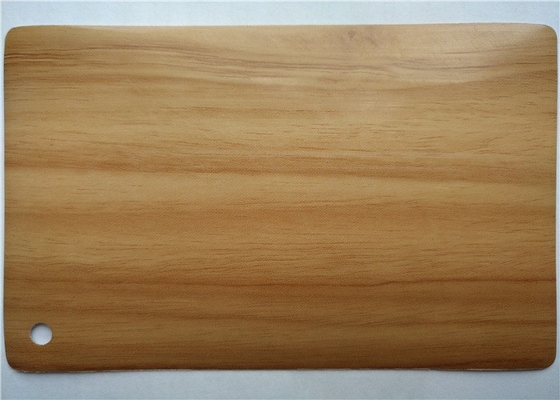 Film decorativo del grano della mobilia di legno del PVC per la laminazione del pannello della porta