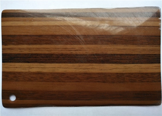 Film decorativo interno del PVC per il legno 0.3mm del bagno della cucina