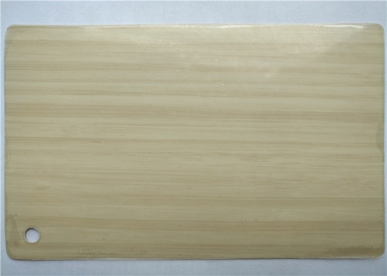 Alte porte del Governo del vinile del PVC del grano di legno di lucentezza 0.30mm 0.50mm densamente