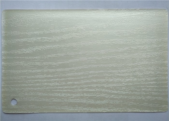 La quercia dipinta bianca pesante imprime la stagnola decorativa del PVC per la porta del bagno