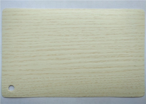 Film decorativo del grano della mobilia di legno del PVC per la laminazione del pannello della porta