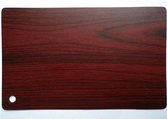 Rotolo del vinile di Matte Pvc Wood Grain Surface adesivo per il MDF a forma di