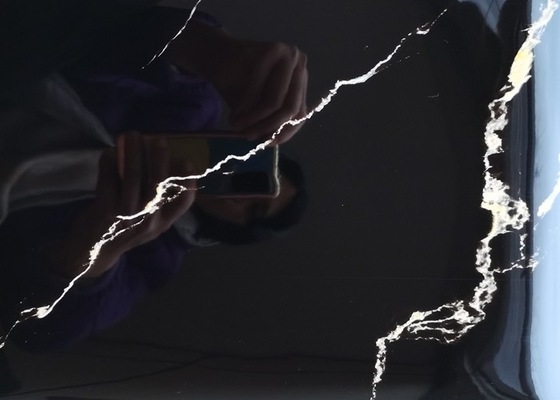 Foglio di PVC del film di adesivo di effetto del marmo del contatore di cucina per il Governo della mobilia