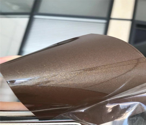 Pellicola laminata in PVC di colore massello bianco ad alto lucido per armadi interni