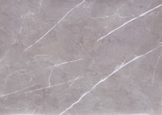 Film del PVC di Grey Marble High Gloss per il pannello di parete del MDF