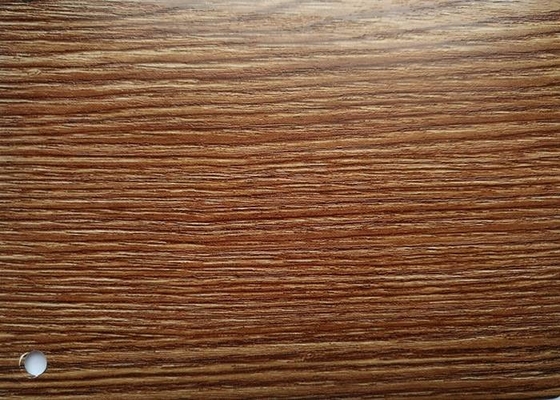 La stagnola dorata della membrana del PVC del grano di legno di quercia per le porte sorge 0.35MM
