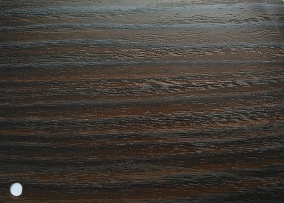 La mobilia autoadesiva sventa la porta Matte Wood Effect del PVC 0.25mm