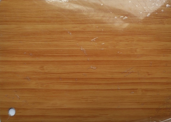 Copertura autoadesiva alti 0.45M lucidi della mobilia del film del PVC del grano di legno