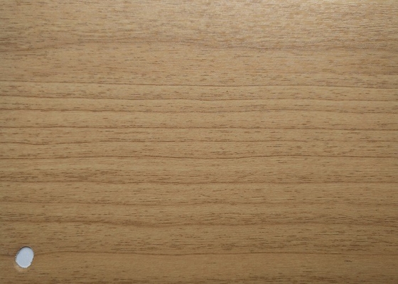 Carta decorativa autoadesiva del grano del film di legno del vinile per il PVC della stagnola della mobilia