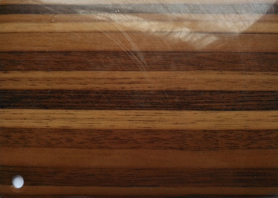 Pellicola decorativa in PVC impermeabile a grana di legno per laminazione di pannelli MDF