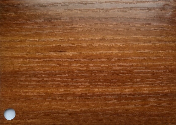Film decorativo del PVC del grano di legno da 120 micron per lo spostamento del bordo di bordatura