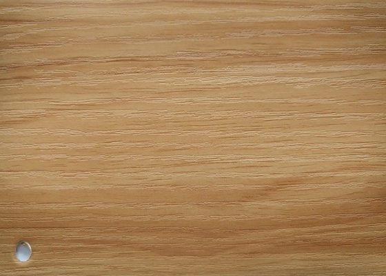 Stagnola decorativa del PVC del grano di legno di colore della quercia per spessore della membrana 0.10mm di vuoto