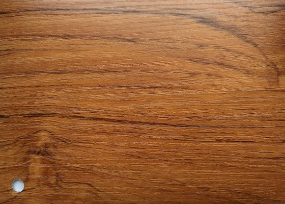 Stagnola decorativa del PVC del grano di legno di colore della quercia per spessore della membrana 0.10mm di vuoto