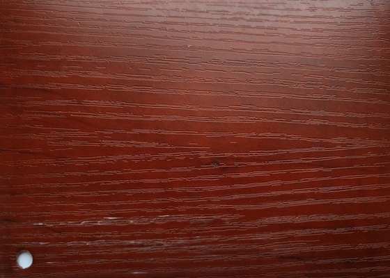 La stagnola di legno della membrana del PVC del grano per i Governi delle porte del MDF della mobilia ha impresso