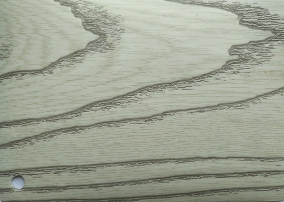 Pellicola decorativa in PVC con struttura in legno opaco per laminazione di superfici di mobili
