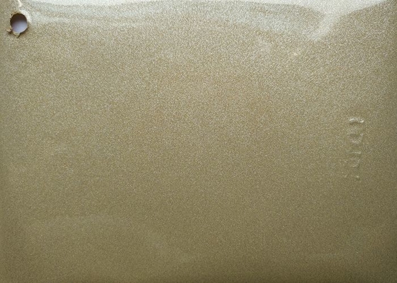 Stagnola decorativa del PVC di colore dorato della scintilla per la pressatura della membrana