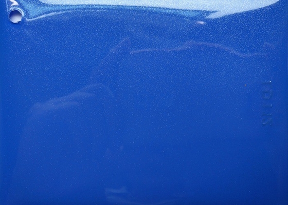 Alto brillante lucido del PVC del film 90cm della decorazione autoadesiva blu del Governo