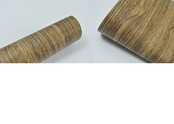 Stagnola decorativa della membrana del PVC per il grano di legno della mobilia del bordo del MDF