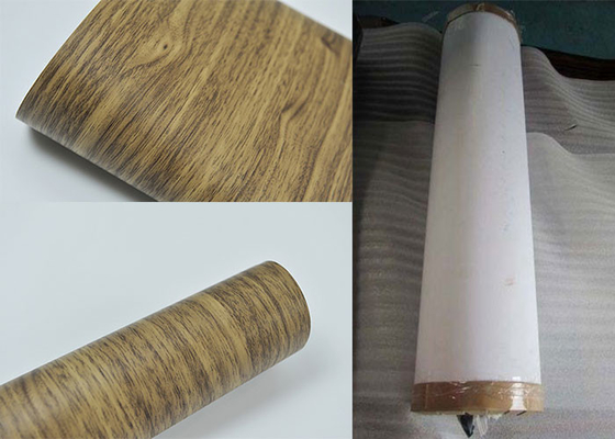 Stagnola decorativa della membrana del PVC per il grano di legno della mobilia del bordo del MDF