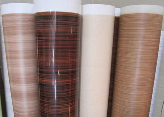 Fogli di mobili in PVC in legno in rilievo per la decorazione del pannello di particolato 0,15-0,30 mm