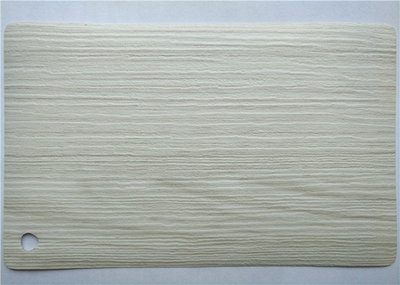 Laminazione di legno del film della stagnola della membrana del PVC 3d del grano bianca