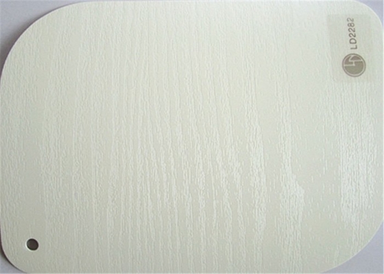 Laminazione Matte Embossed White adesivo del film del PVC del Mdf delle facciate