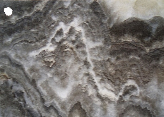 Copertura decorativa dell'armadio da cucina della stagnola del PVC del film di marmo di effetto del vinile