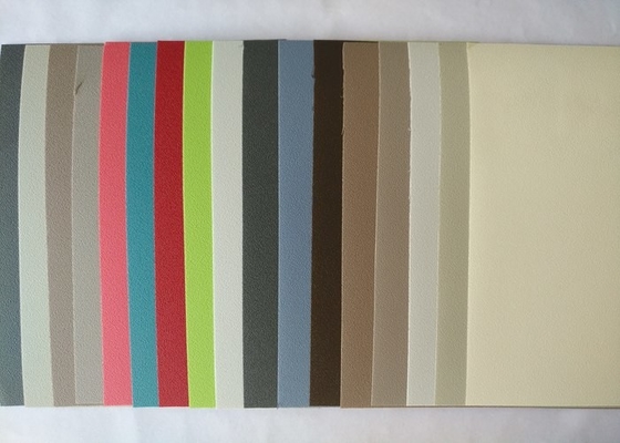 Foglio di PVC giallo 0.05mm-0.50mm di colore solido per la copertura della mobilia