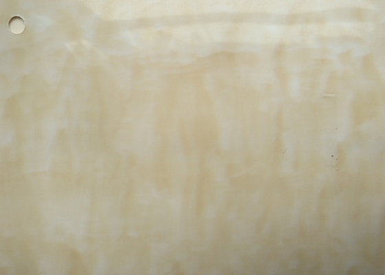 Effetto decorativo del marmo del film del PVC di colore beige per la copertura di superficie del piano d'appoggio
