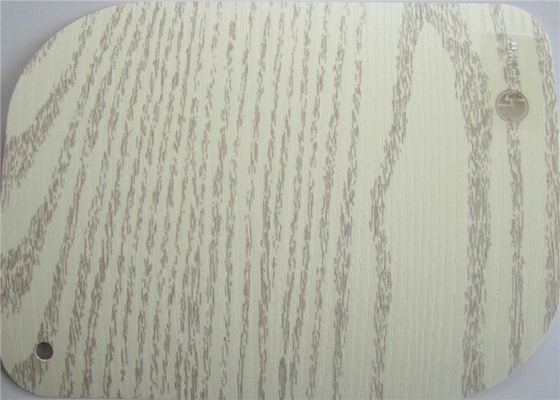 Vinile di legno giallo del PVC di rivestimento per la parete che impermeabilizza il pannello di WPC