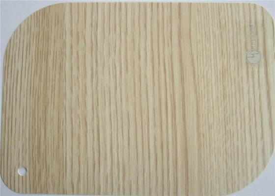 Film decorativo del PVC della porta per il grano 0.12mm di legno dell'involucro della mobilia