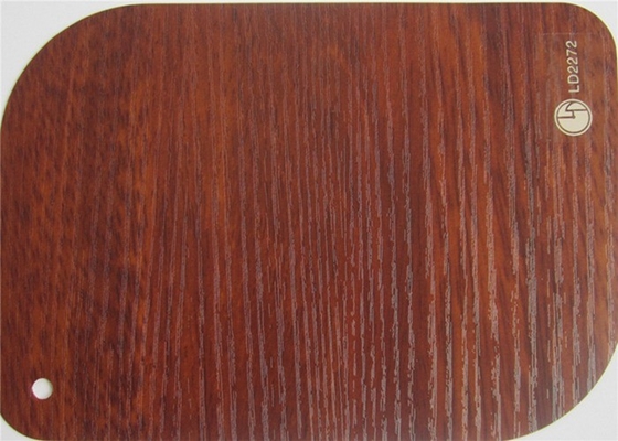 Spostamento del legno della superficie della mobilia del grano di 4 Mil Pvc Interior Film Vinyl
