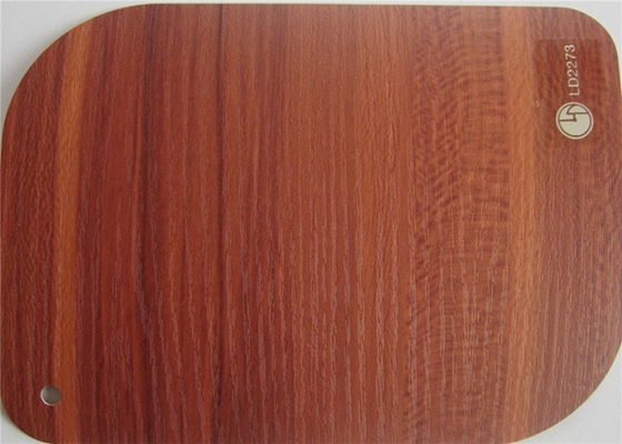 Spostamento del legno della superficie della mobilia del grano di 4 Mil Pvc Interior Film Vinyl
