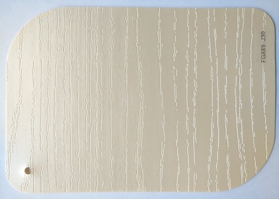 Quercia dipinta bianca che imprime la stagnola decorativa del PVC per la superficie della mobilia