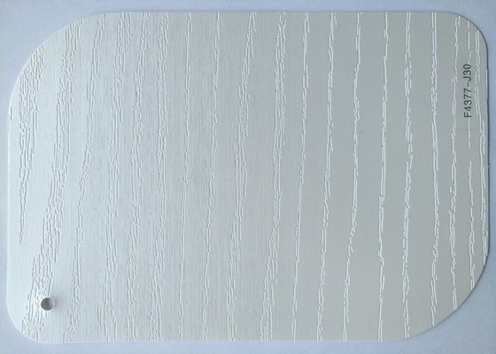 Quercia dipinta bianca che imprime la stagnola decorativa del PVC per la superficie della mobilia
