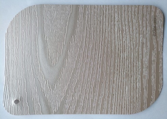 La stagnola di legno della membrana del PVC del grano per le porte ha impresso 0.25mm